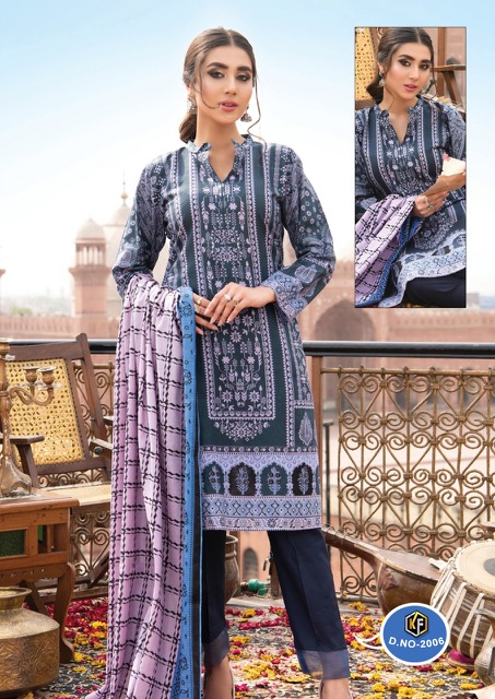 Keval k Kasha Vol-2 Cotton Designer Printed Dress Material